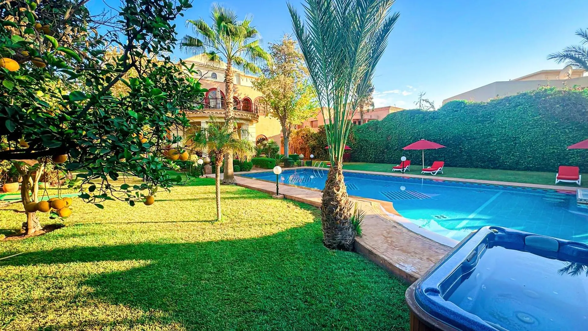 Charming Luxury Villa - Pool & Hot Tub Marrakesh
